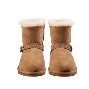 Kirkland Signature Girls Shearling Buckle BOOTS